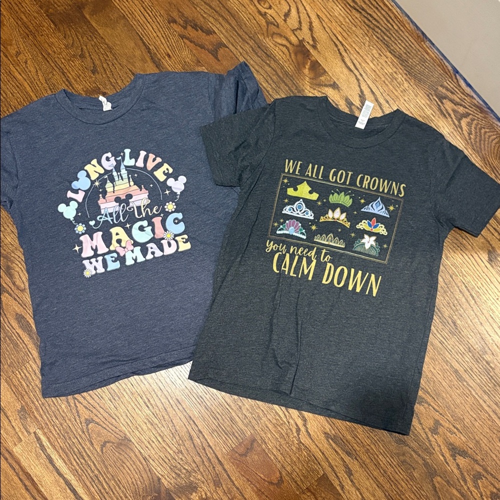 Disney t-shirts - set of 2